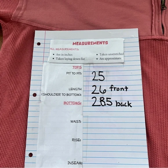 Waffle Knit Half-Zip Pullover Sweatshirt - Picture 5 of 8